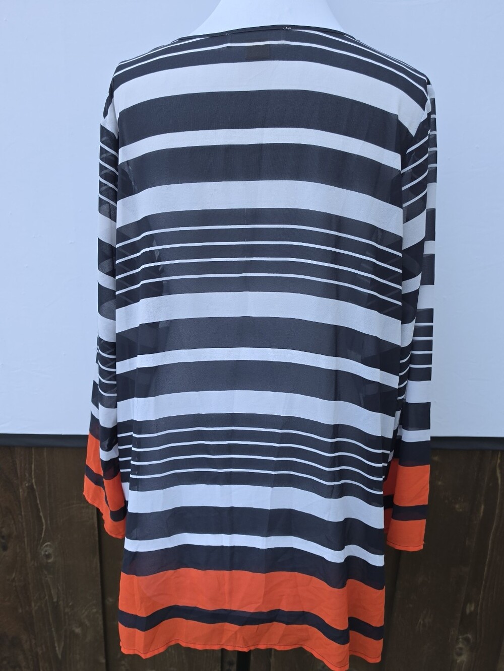 Michael Kors Striped Tunic Cover-Up - Picture 7 of 10
